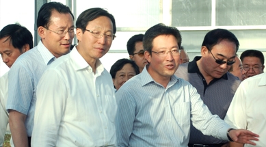 農(nóng)業(yè)農(nóng)村部黨組書記、部長韓長賦視察我公司